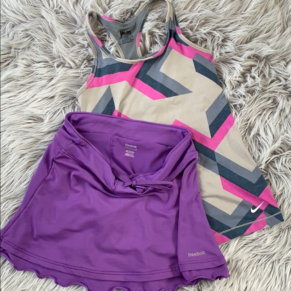 Tennis Set Nike Top & Reebok bottom